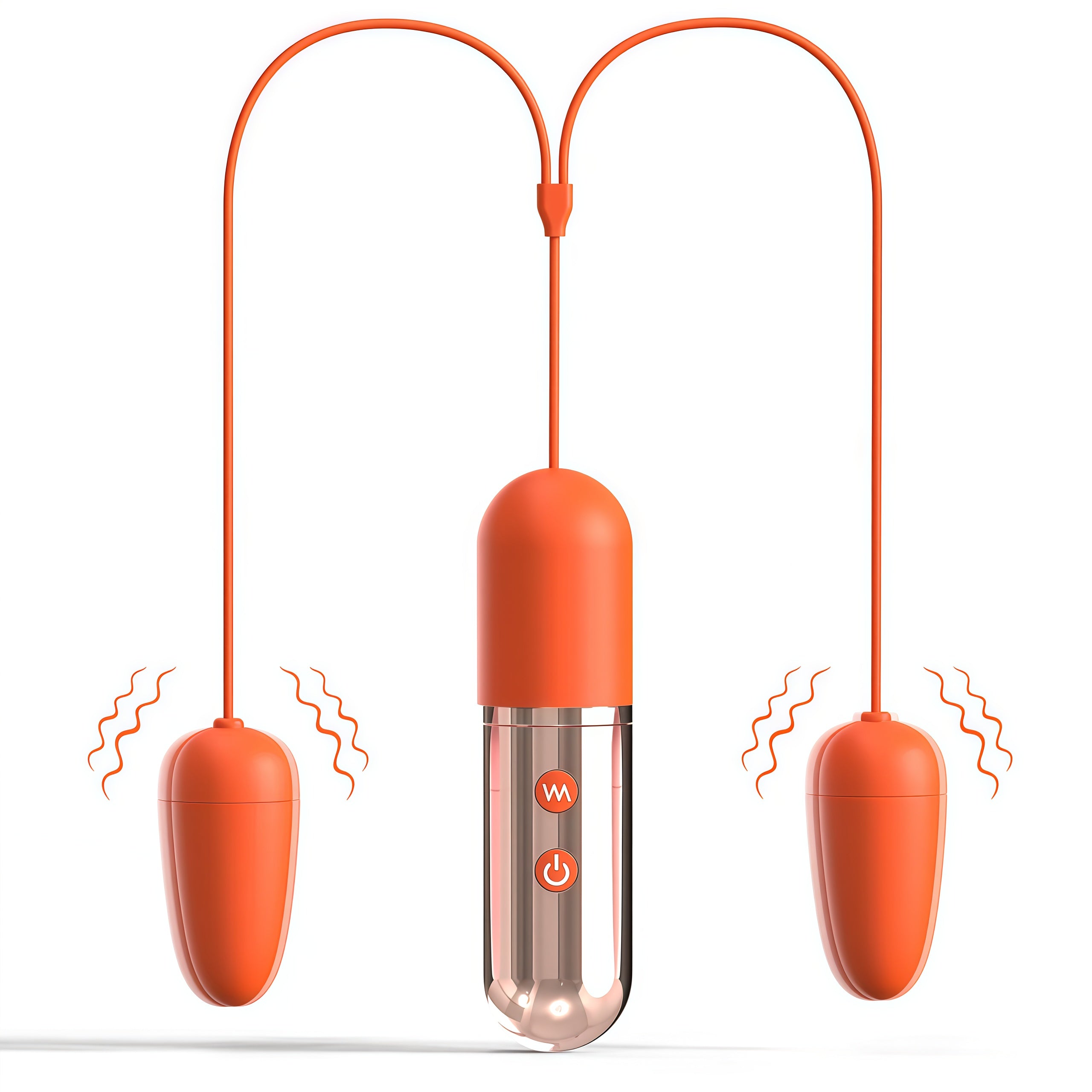 DuoCharge Detachable Double Bullet Vibrating Egg