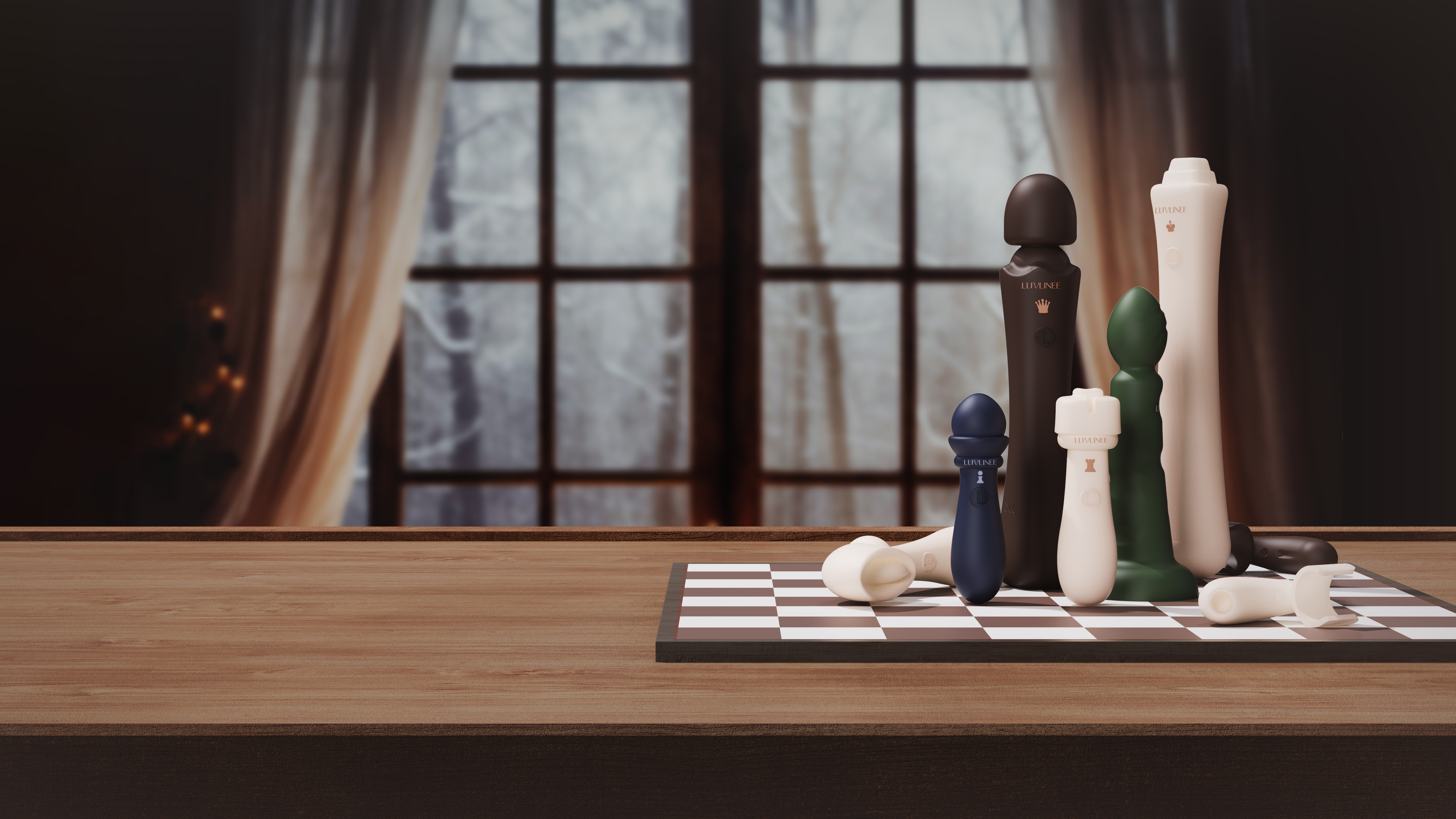 <p>Own Your Pleasure<br/>On <em>Your Terms</em></p>