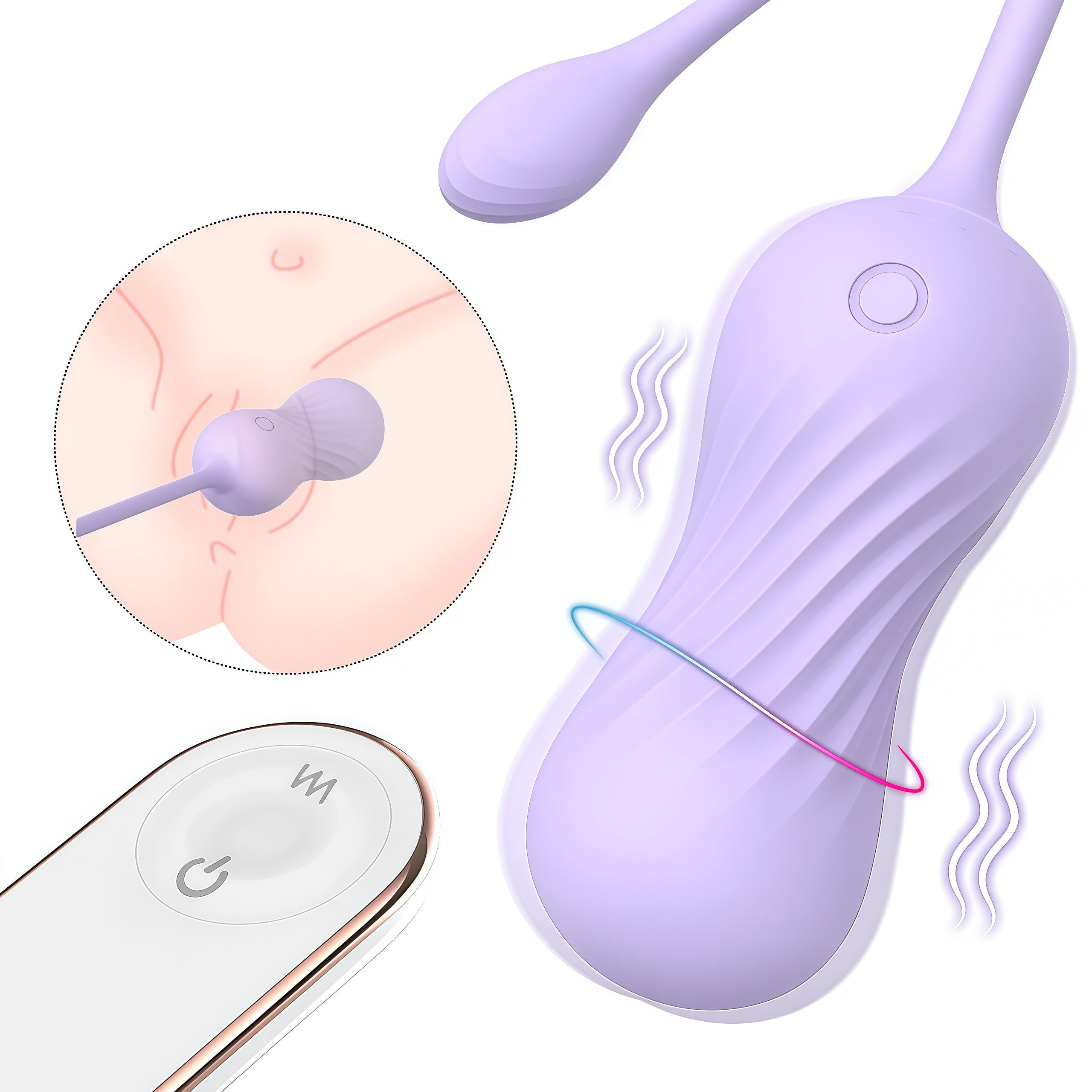 TwistWave Remote Wireless Vibrating Egg